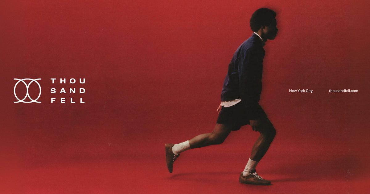 Recyclable Sneaker by Thousand Fell — brand photography