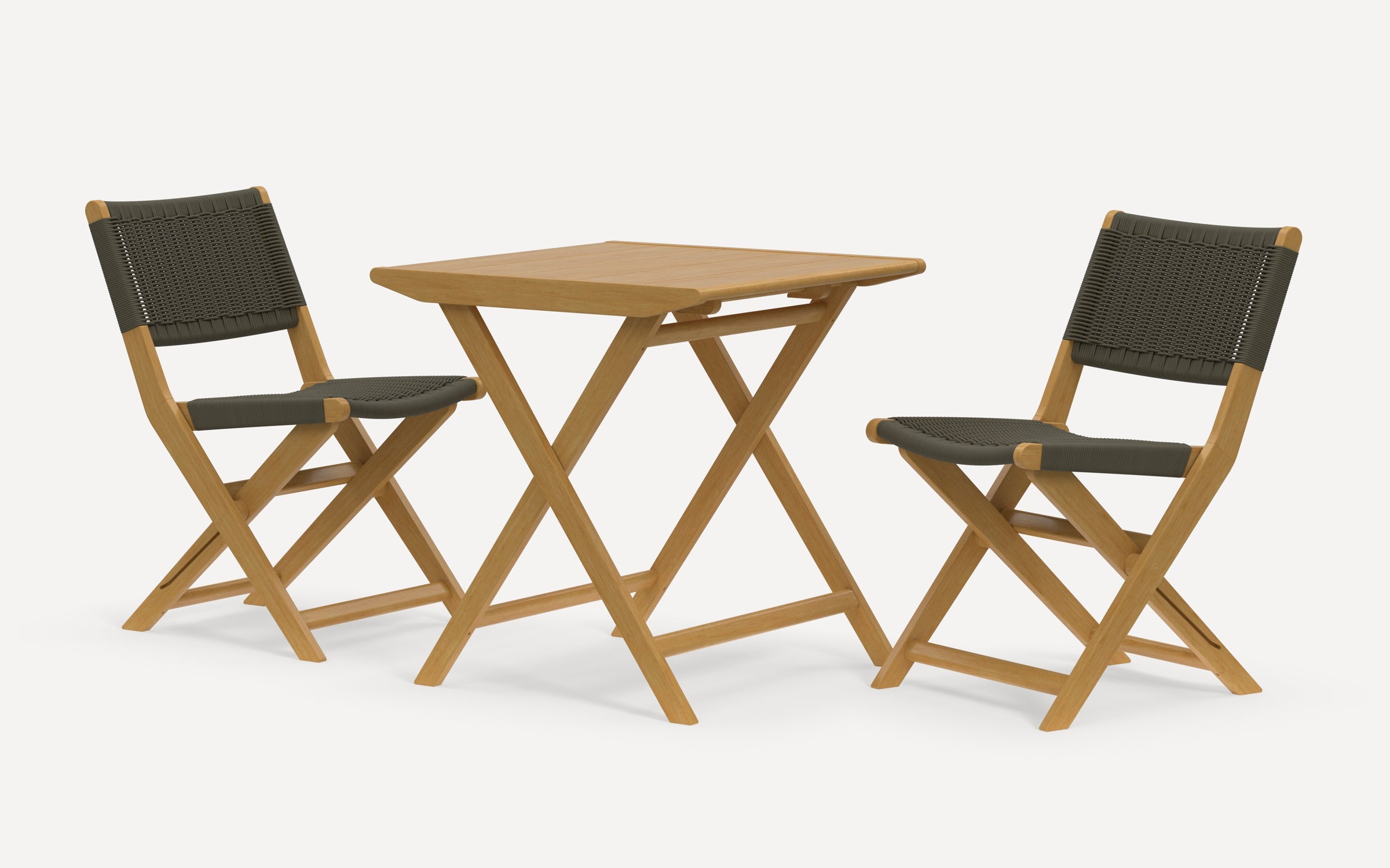 Scout Bistro Table & Chairs by Burrow — brand photography