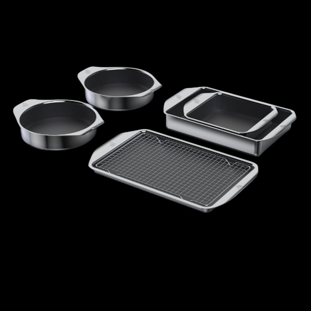 Hybrid Bakeware Set, 6-pc by HexClad — brand photography
