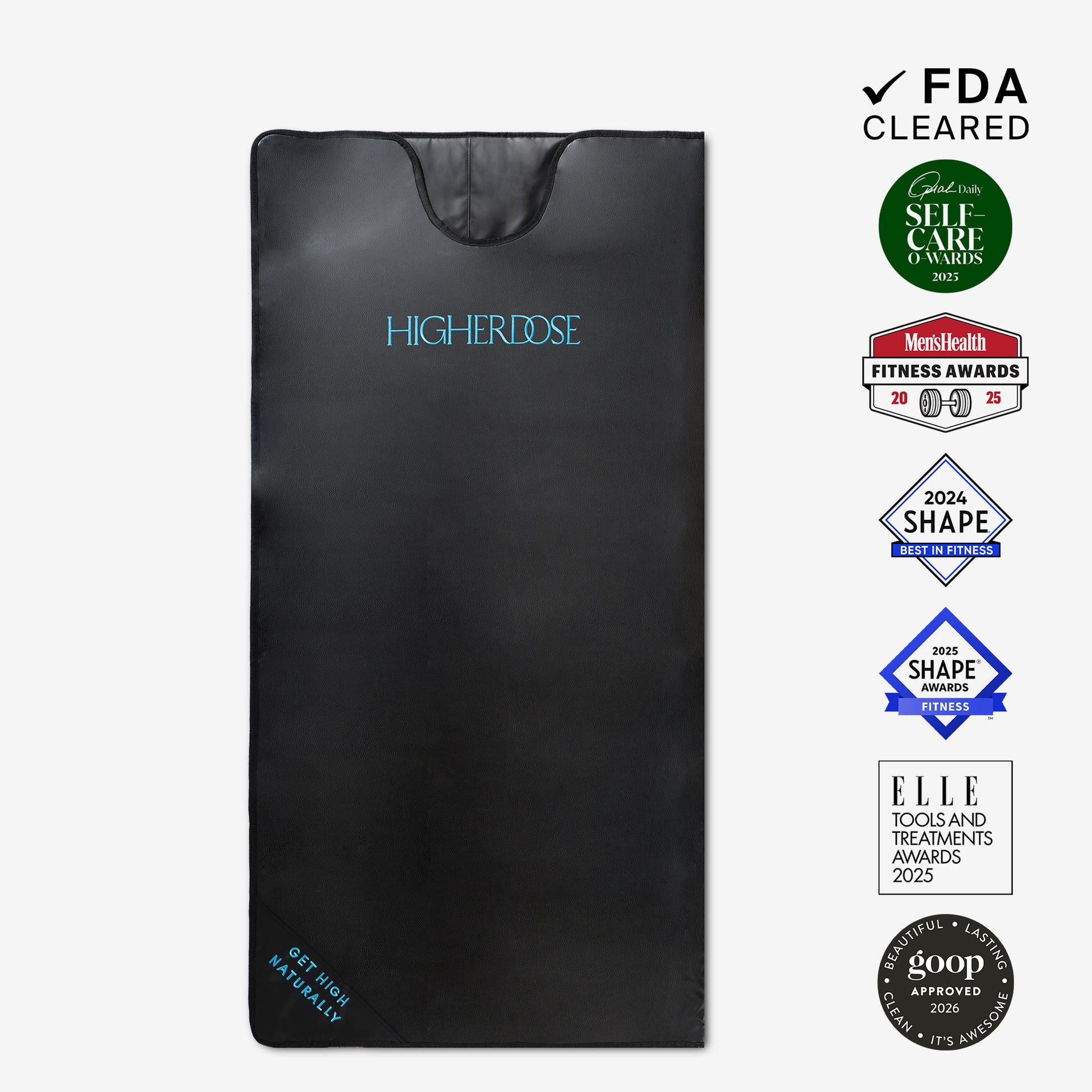 Infrared Sauna Blanket by HigherDOSE — brand photography