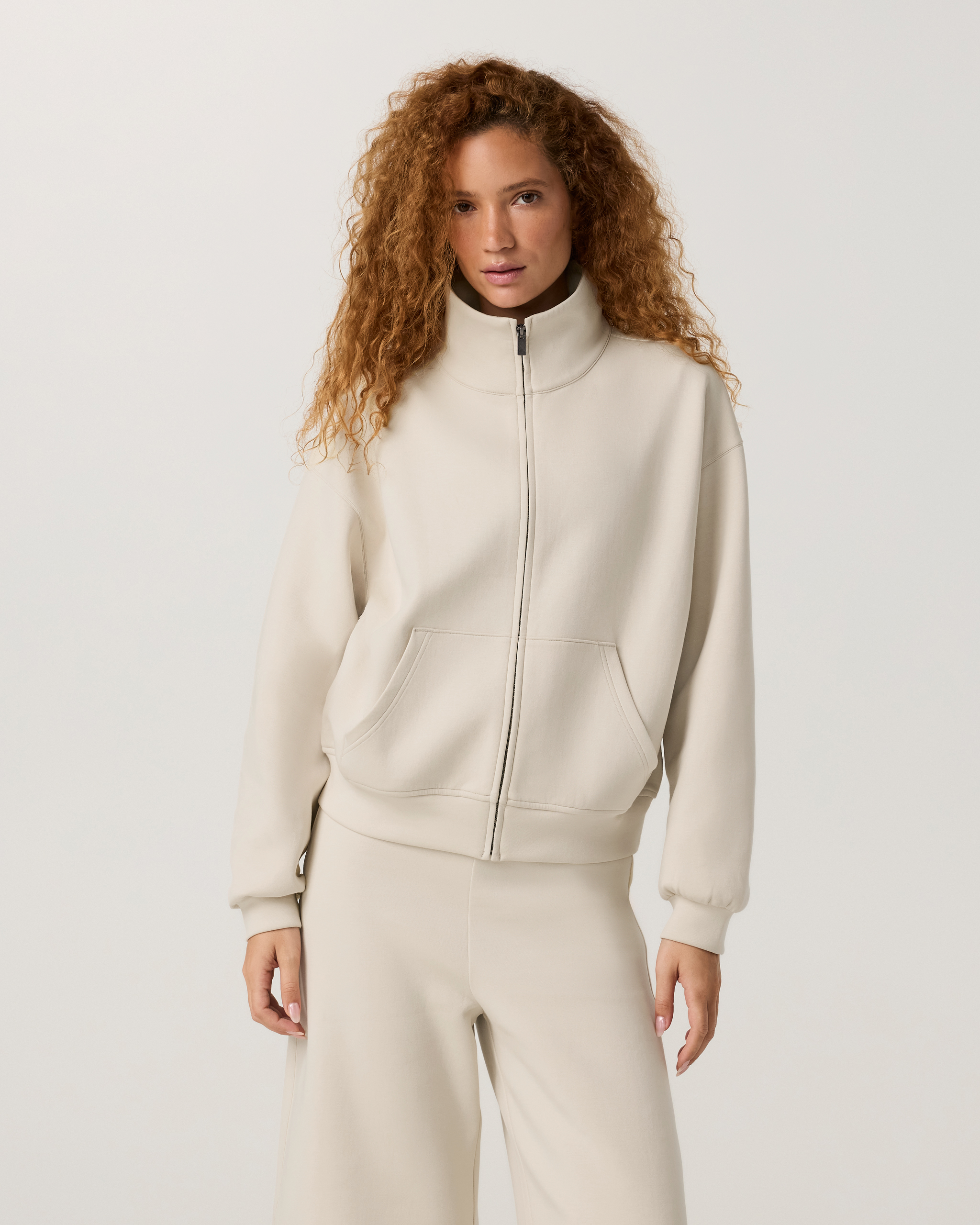 Vuori Galaxy Funnel Neck Full Zip by Vuori — brand photography