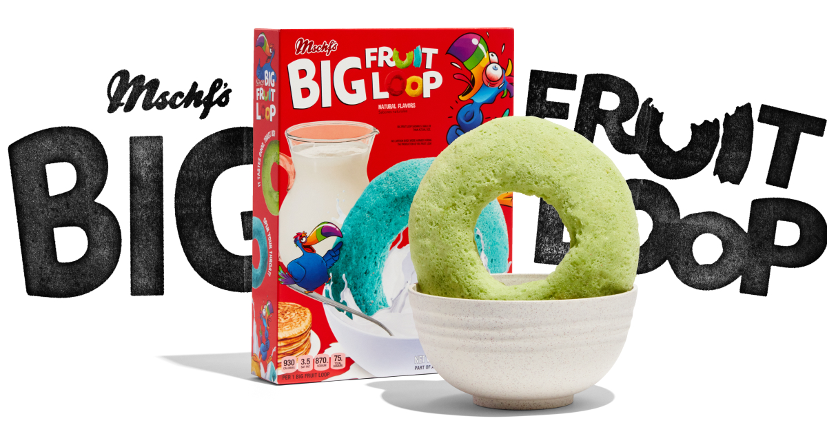 Big Fruit Loop by MSCHF — brand photography